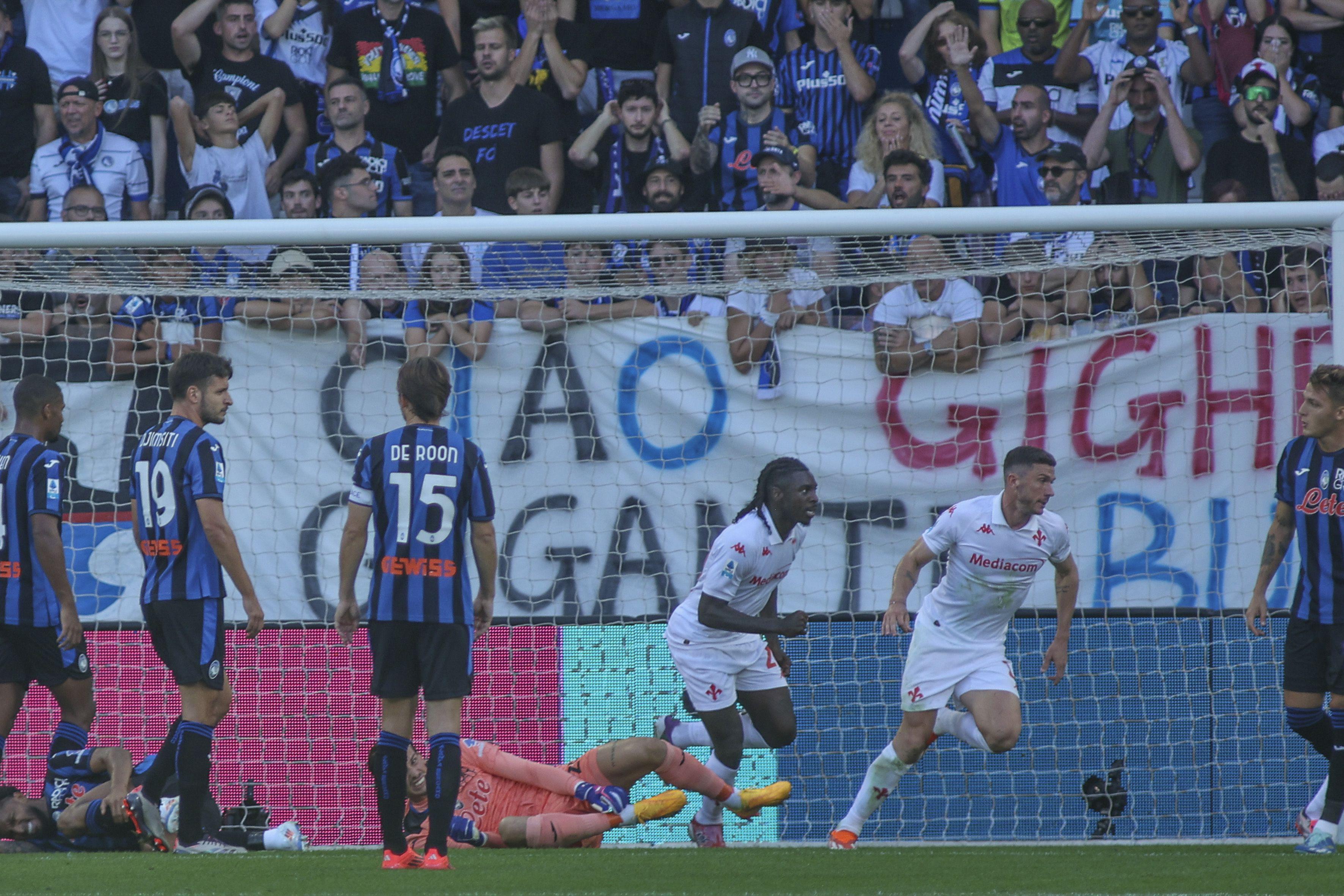 Atalanta-Fiorentina 3-2 - viola ko in rimonta