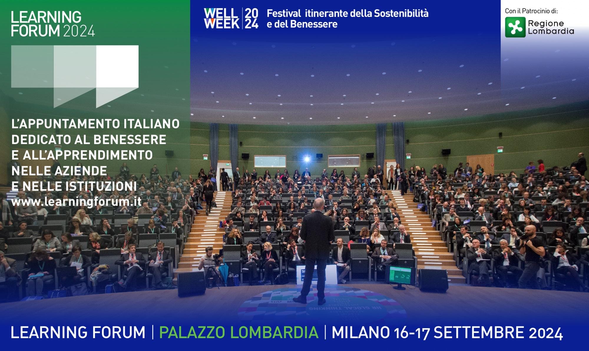 Learning forum 2024 - I tappa della Wellweek 2024