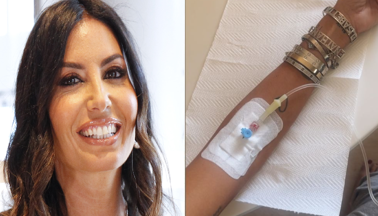 Elisabetta Gregoraci - flebo anche dopo le dimissioni: Le mie vene urlano vendetta