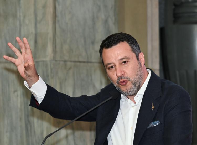 Matteo Salvini - (Ipa/Fotogramma)