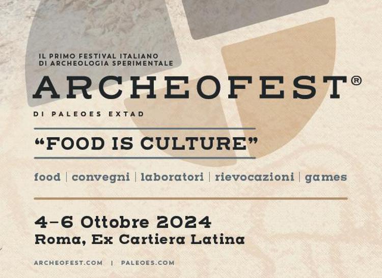 Torna a Roma Archeofest, la decima edizione del festival dal 4 al 6 ottobre