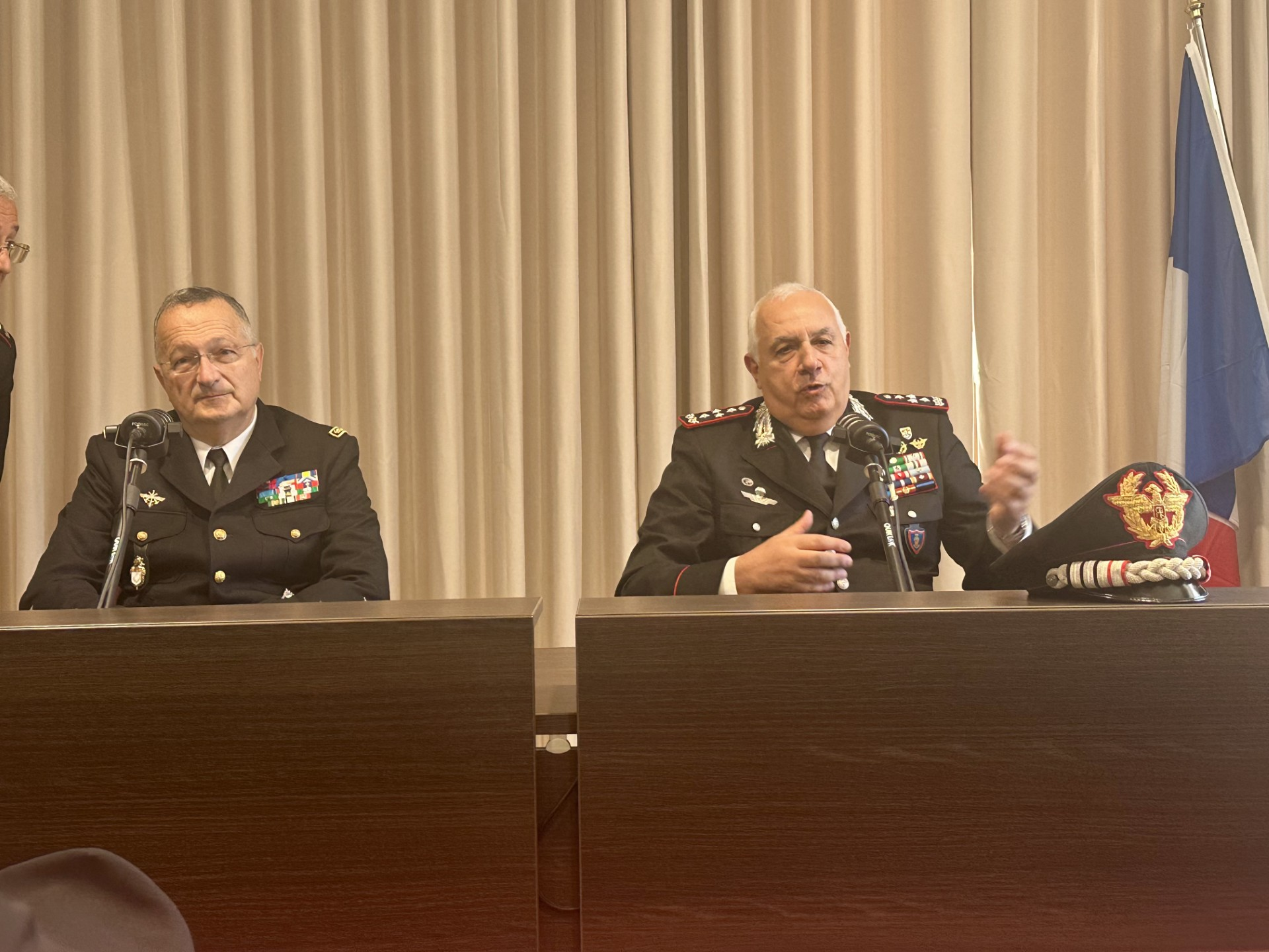 Capo Gendarmeria francese: Cooperazione con l