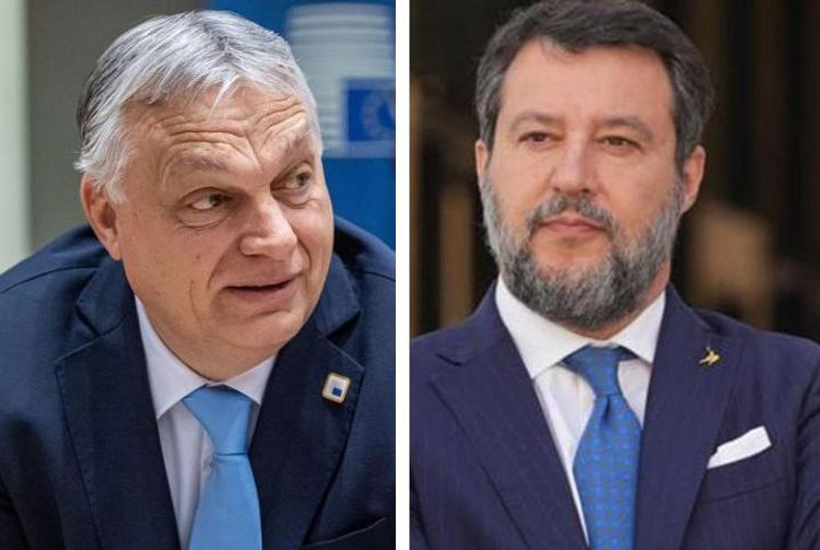 Viktor Orban e Matteo Salvini