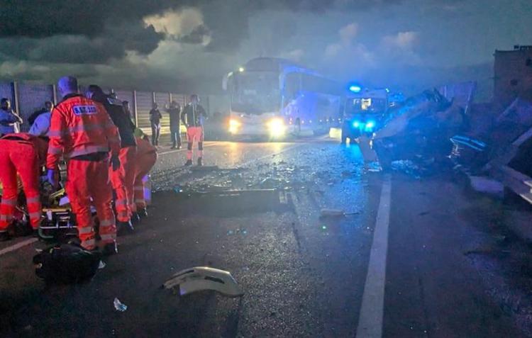 L'incidente sulla superstrada del Gargano 