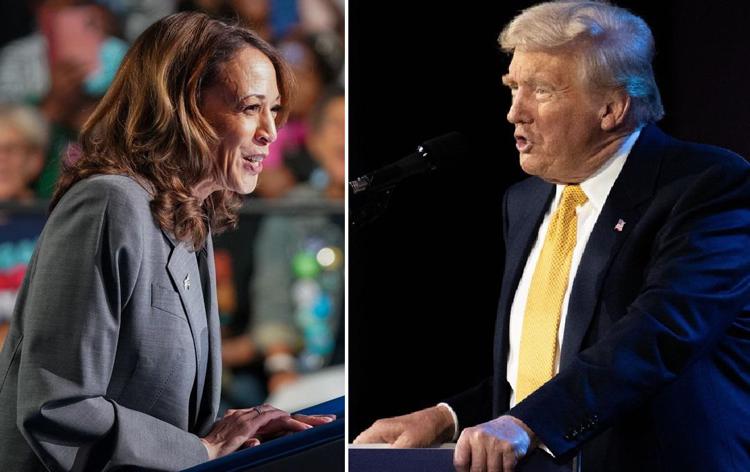 Kamala Harris e Donald Trump (Fotogramma)