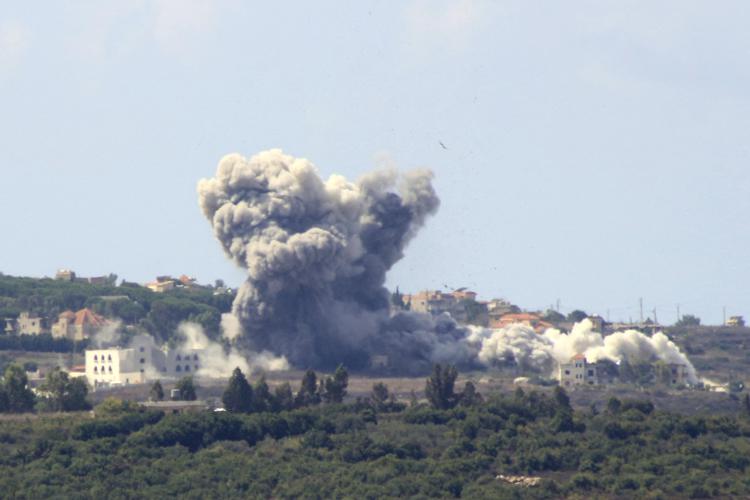 Attacchi in Libano - (Afp)