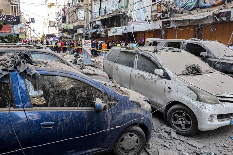 Attacco di Israele in Libano - (Afp)