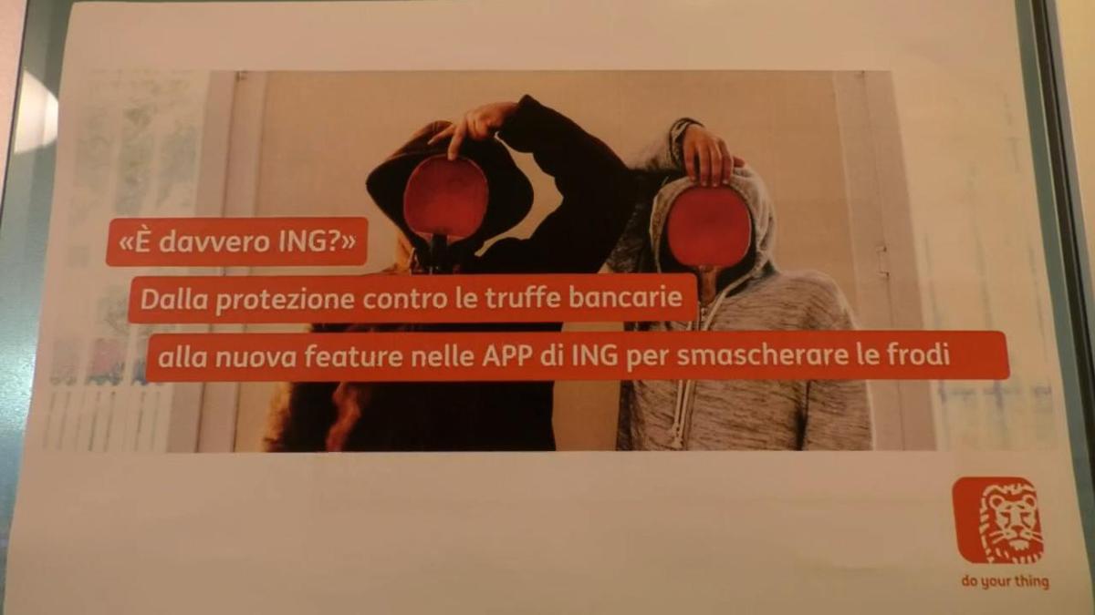 Presentata a Milano 'E’ davvero ING?', nuova funzione dell’istituto bancario anti frode