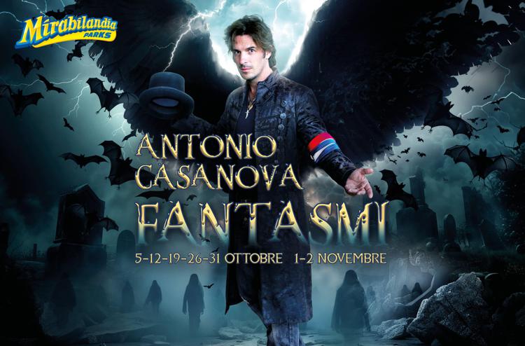 Mirabilandia: Antonio Casanova presenta 'Fantasmi'