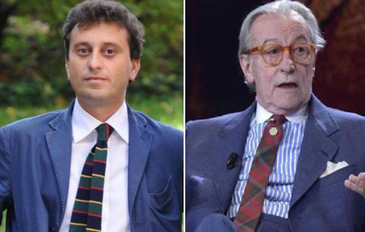 David Parenzo e Vittorio Feltri