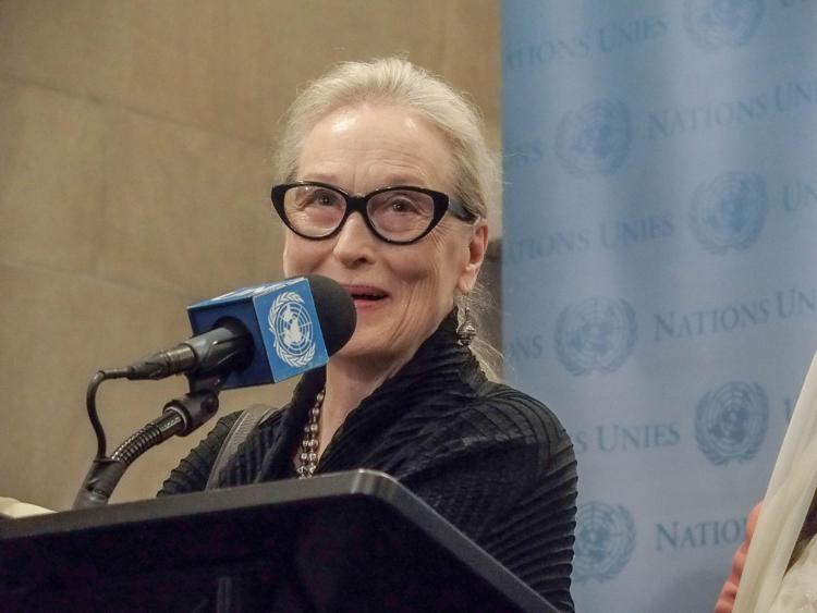 Meryl Streep all'Onu - Agenzia Fotogramma