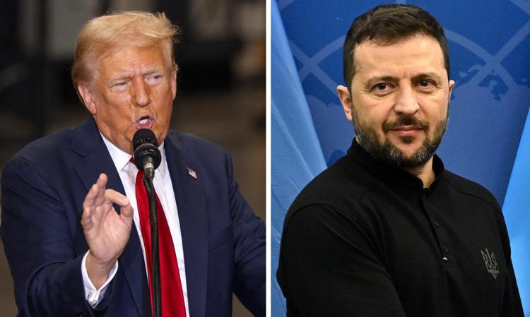 Trump e Zelensky