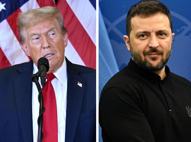 Volodymyr Zelensky e Donald Trump - (Afp)