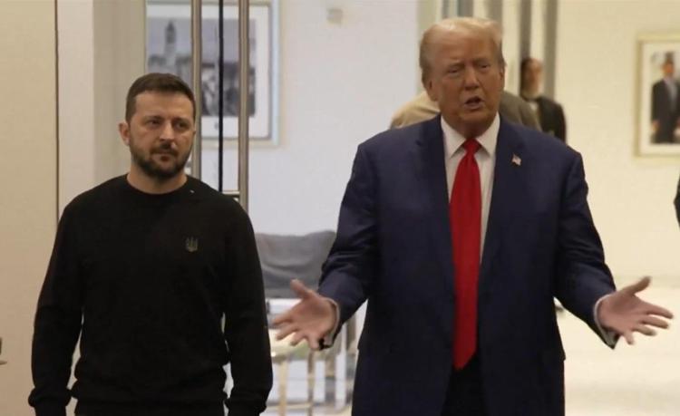 Zelensky e Trump