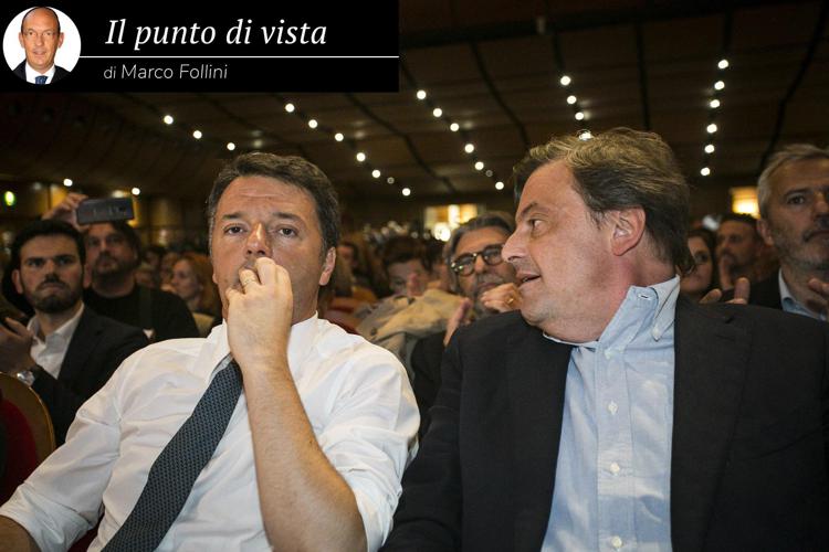 Renzi e Calenda - Fotogramma