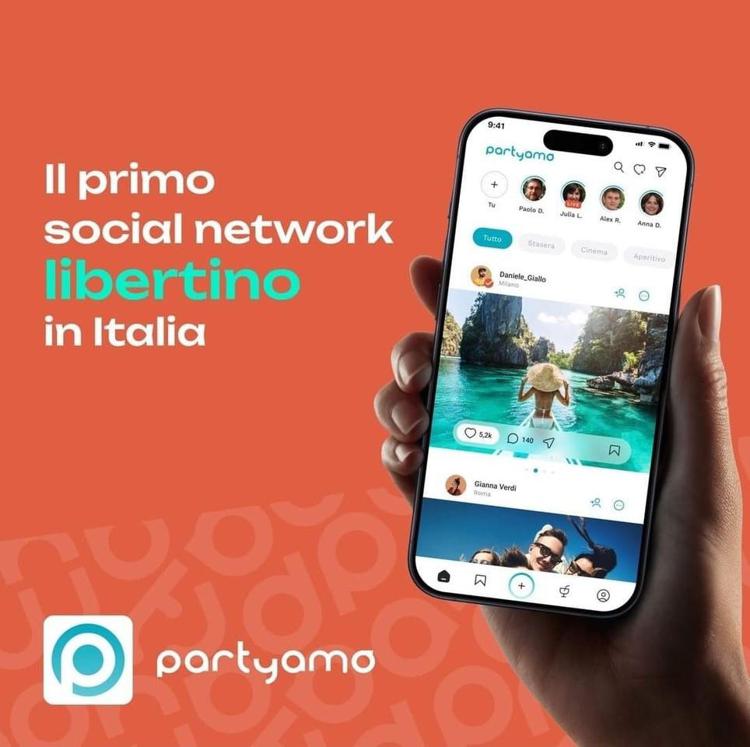 Nasce Partyamo, Il nuovo social che sfida i tabù