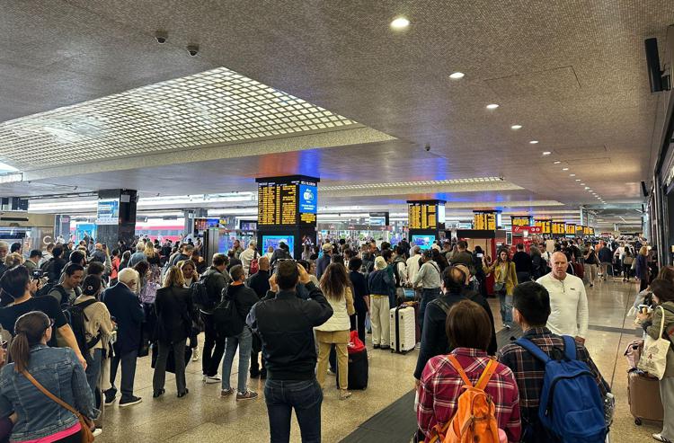 Caos a Roma Termini