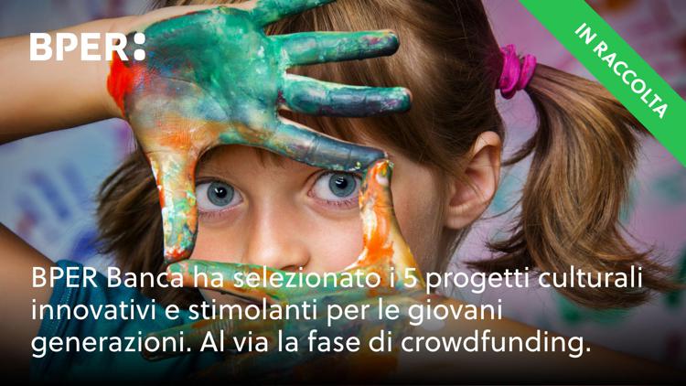 Bper, parte il crowdfunding 'Bene Comune' per 5 progetti culturali per i giovani