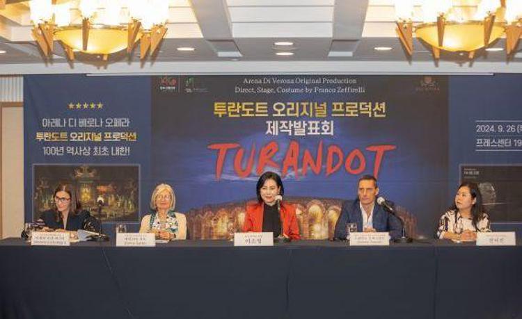 Fondazione Arena vola in Corea, Turandot a Seoul dal 12 ottobre