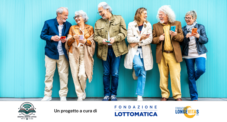 Digitale, da Fondazione Lottomatica progetto per over 65 insieme a Fondazione Longevitas