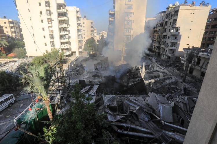 Attacco di Israele su Beirut - (Afp)