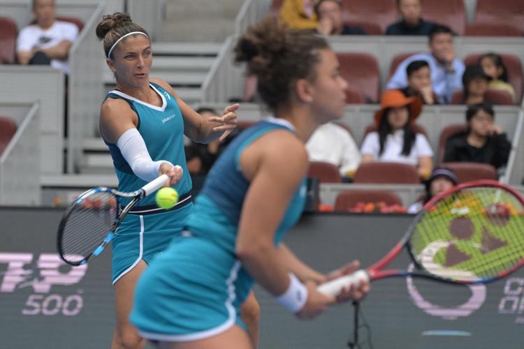 Sara Errani e Jasmine Paolini  - (Afp)