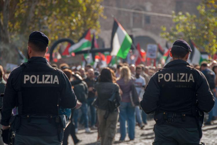 Controlli della Polizia - (Fotogramma)