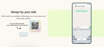 Copilot su WhatsApp: l’intelligenza artificiale a portata di chat