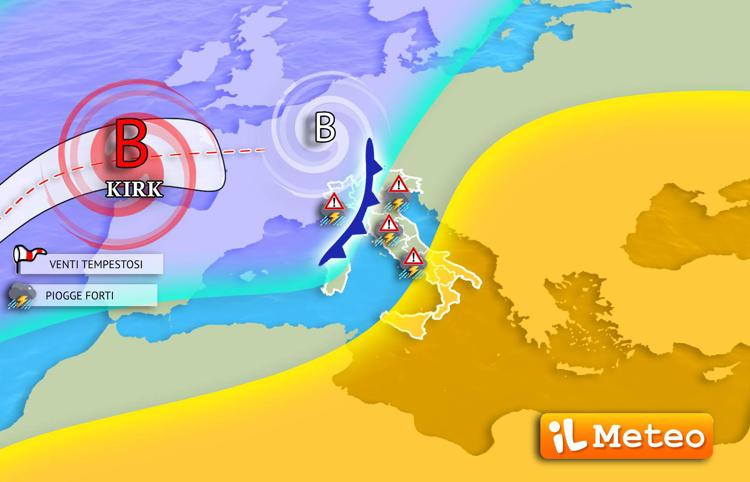 La mappa del meteo