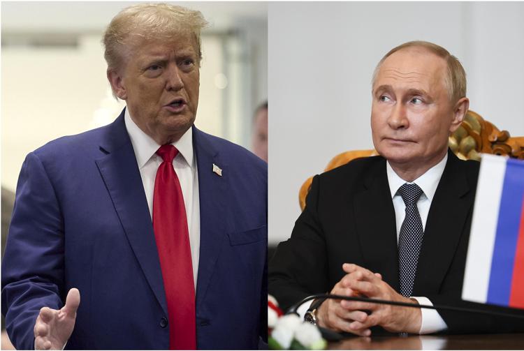 Donald Trump e Vladimir Putin - Fotogramma