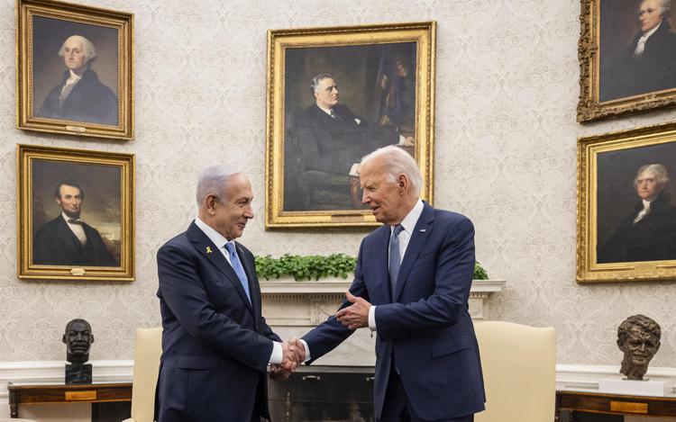 Netanyahu e Biden - Fotogramma /Ipa