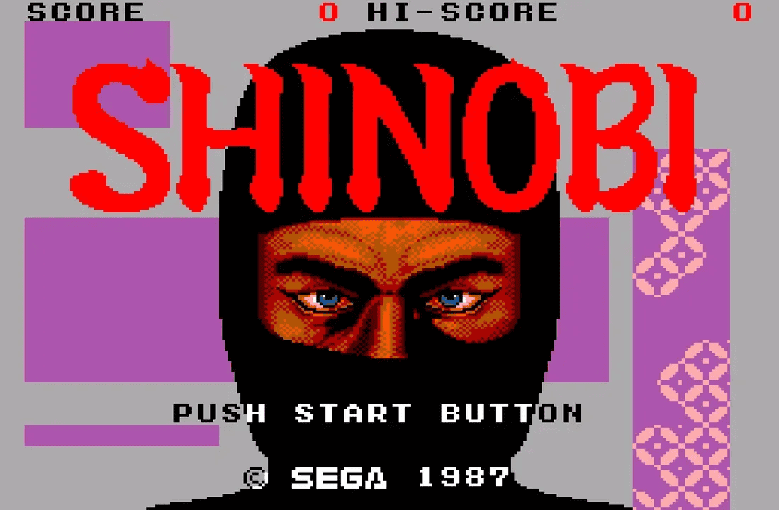 Shinobi, the Sega Master System ninja at the cinema