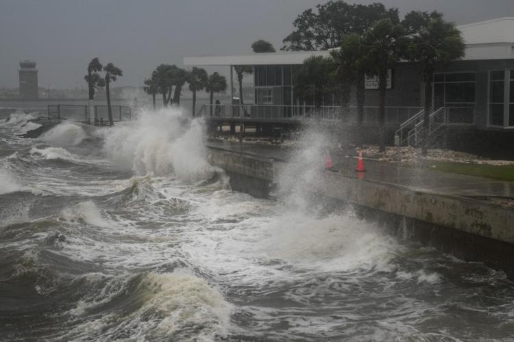 La costa di St. Petersburg in Florida