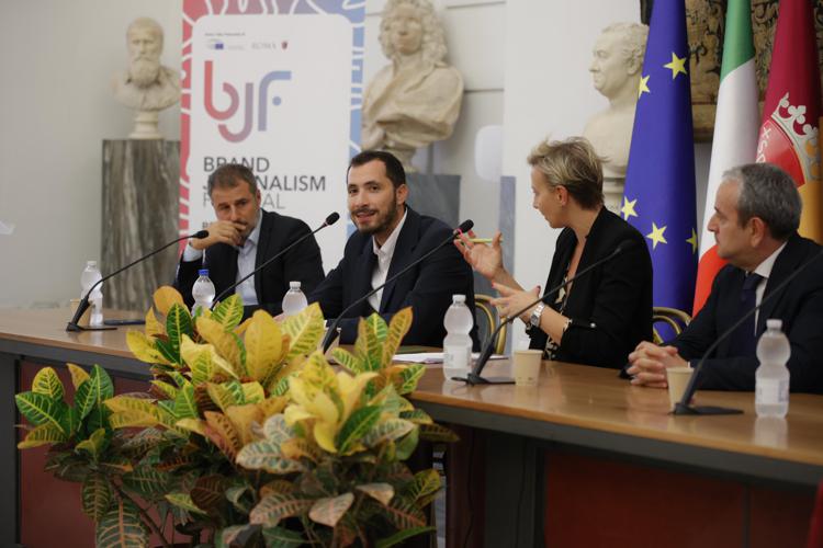 La conferenza stampa di presentazione del  Brand Journalism Festival