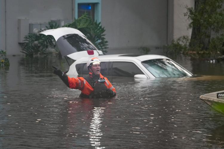 Devastazione dell'uragano Milton in Florida - (Afp)