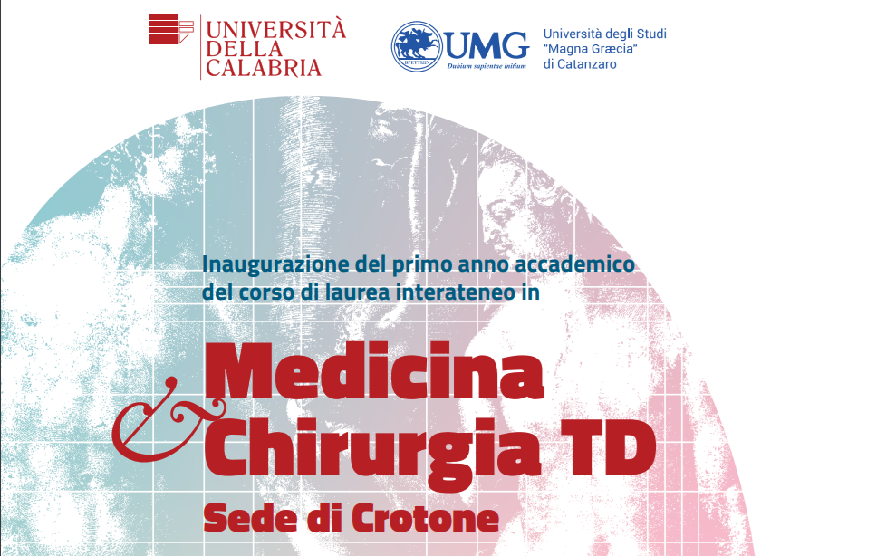 Inaugurato a Crotone il nuovo corso di laurea in Medicina e Chirurgia Tecnologie Digitali