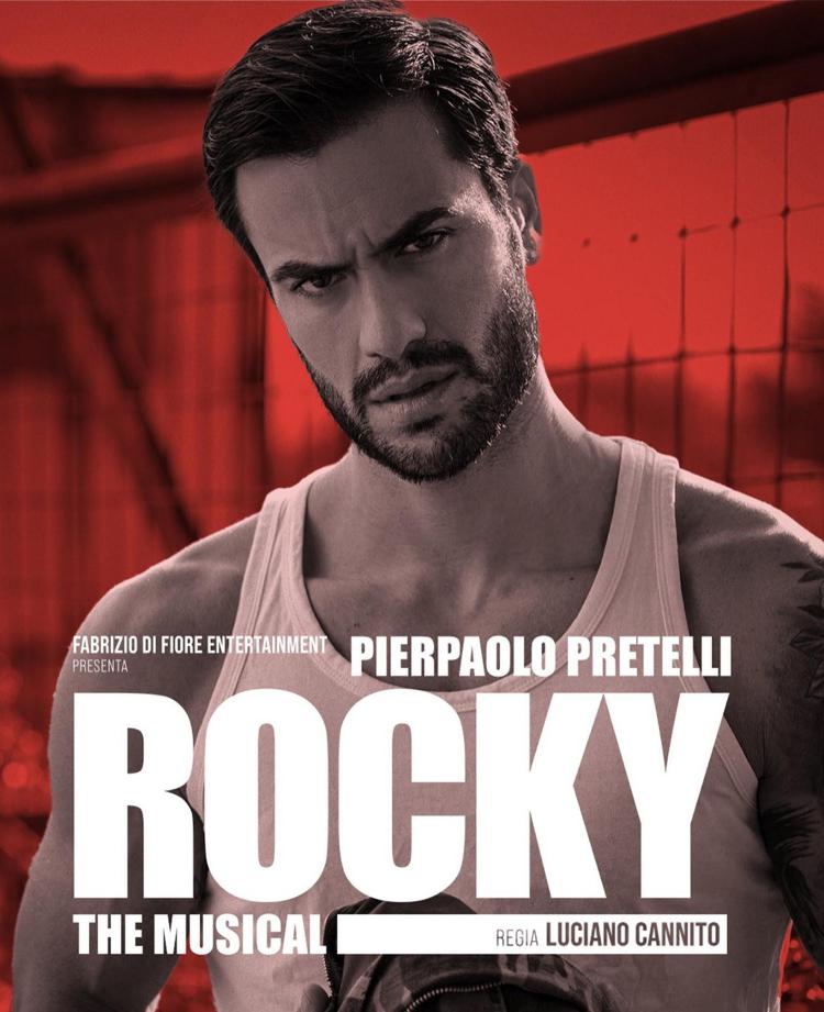 'Rocky The Musical', firmato da Luciano Cannito,  con Pierpaolo Pretelli  nel ruolo protagonista, in tournee in Italia