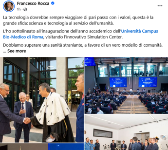 Campus biomedico sempre in grado di dare risposte a pazienti