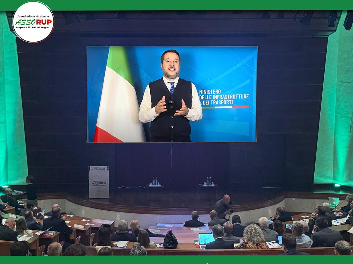 Il Ministro del MIT Senatore Matteo Salvini