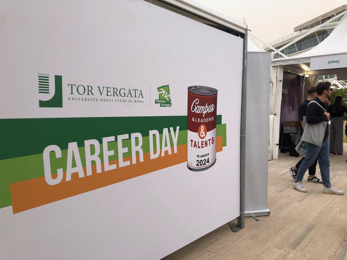 All'università Tor Vergata di Roma il XVII career day