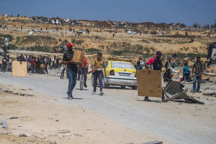 Aiuti umanitari a Gaza - Fotogramma /Ipa