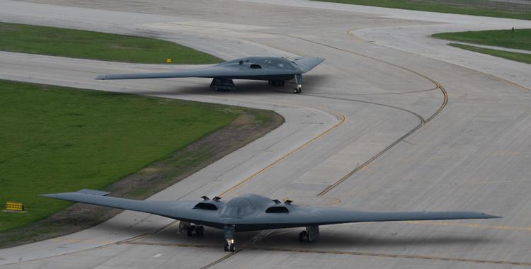 Bombardieri B-2 dell'aeronautica Usa - Fotogramma /Ipa