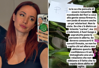 Andrea Delogu, riceve un mazzo di fiori anonimo: "Mi ha agitata". Il gesto inquietante