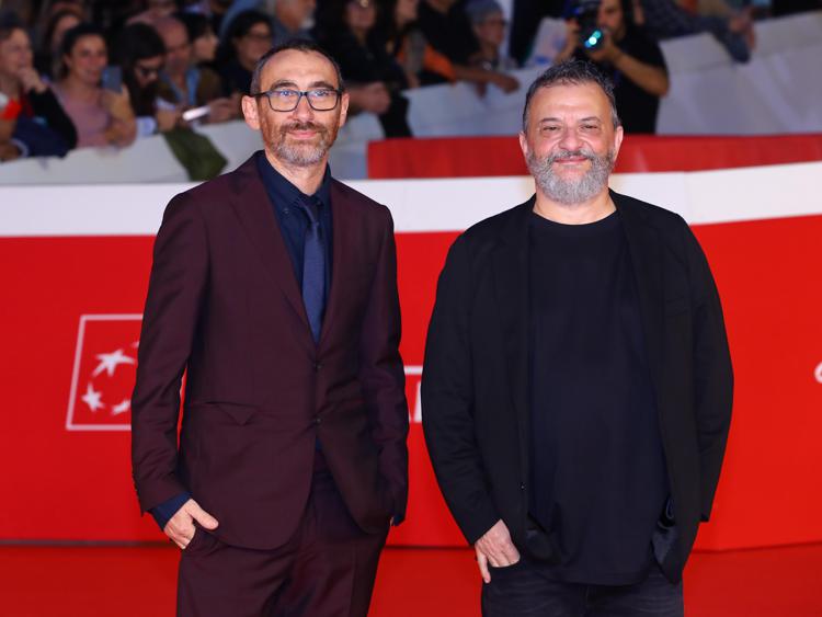 I Manetti bros. sul red carpet di 'U.S. Palmese' alla 19esima edizione della Festa del Cinema - Agenzia Fotogramma