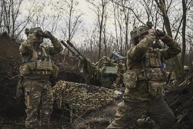 Soldati in azione in Ucraina - Fotogramma /Ipa