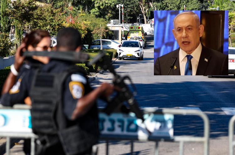 La villa di Benjamin Netanyahu (Afp)