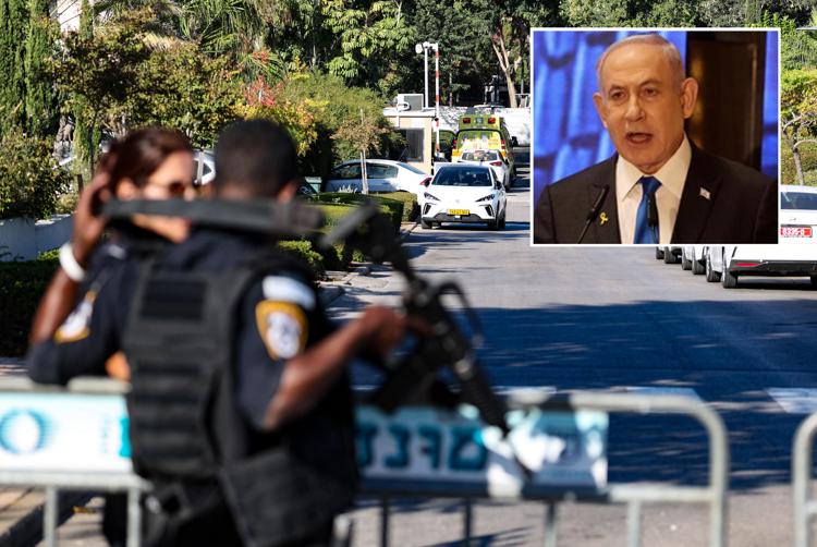 La villa di Benjamin Netanyahu (Afp)