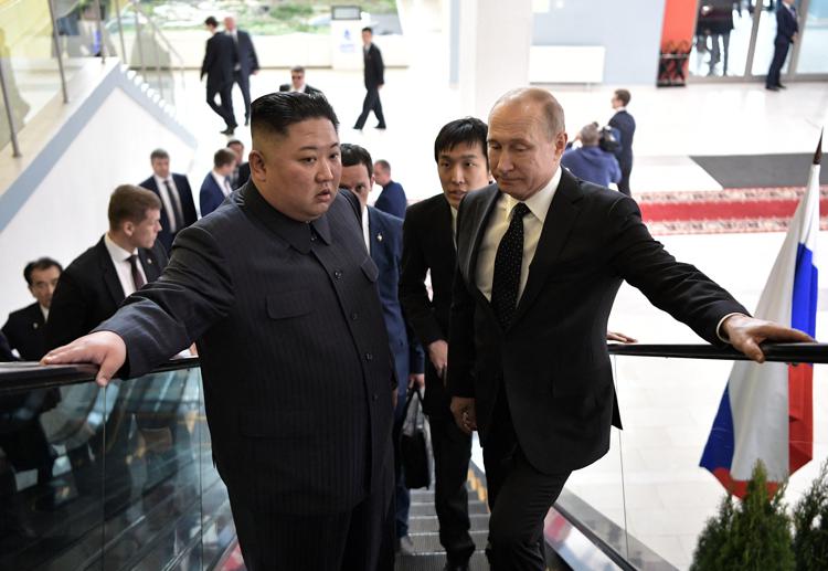 Kim Jong un e Putin - Fotogramma /Ipa