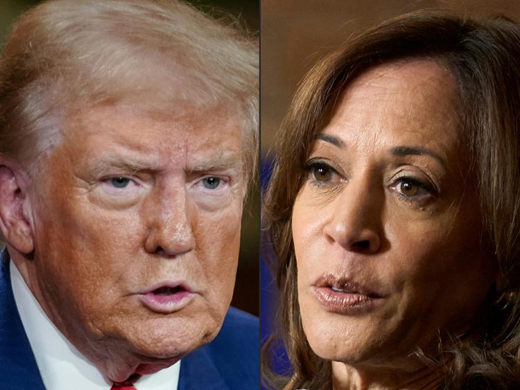 Donald Trump e Kamala Harris - (Afp)