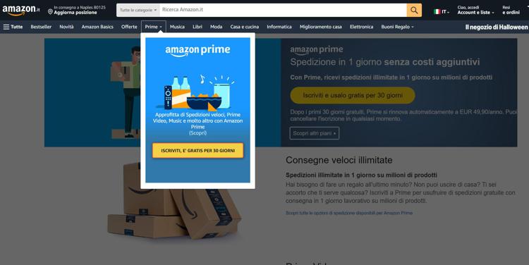 Amazon potenzia il servizio 